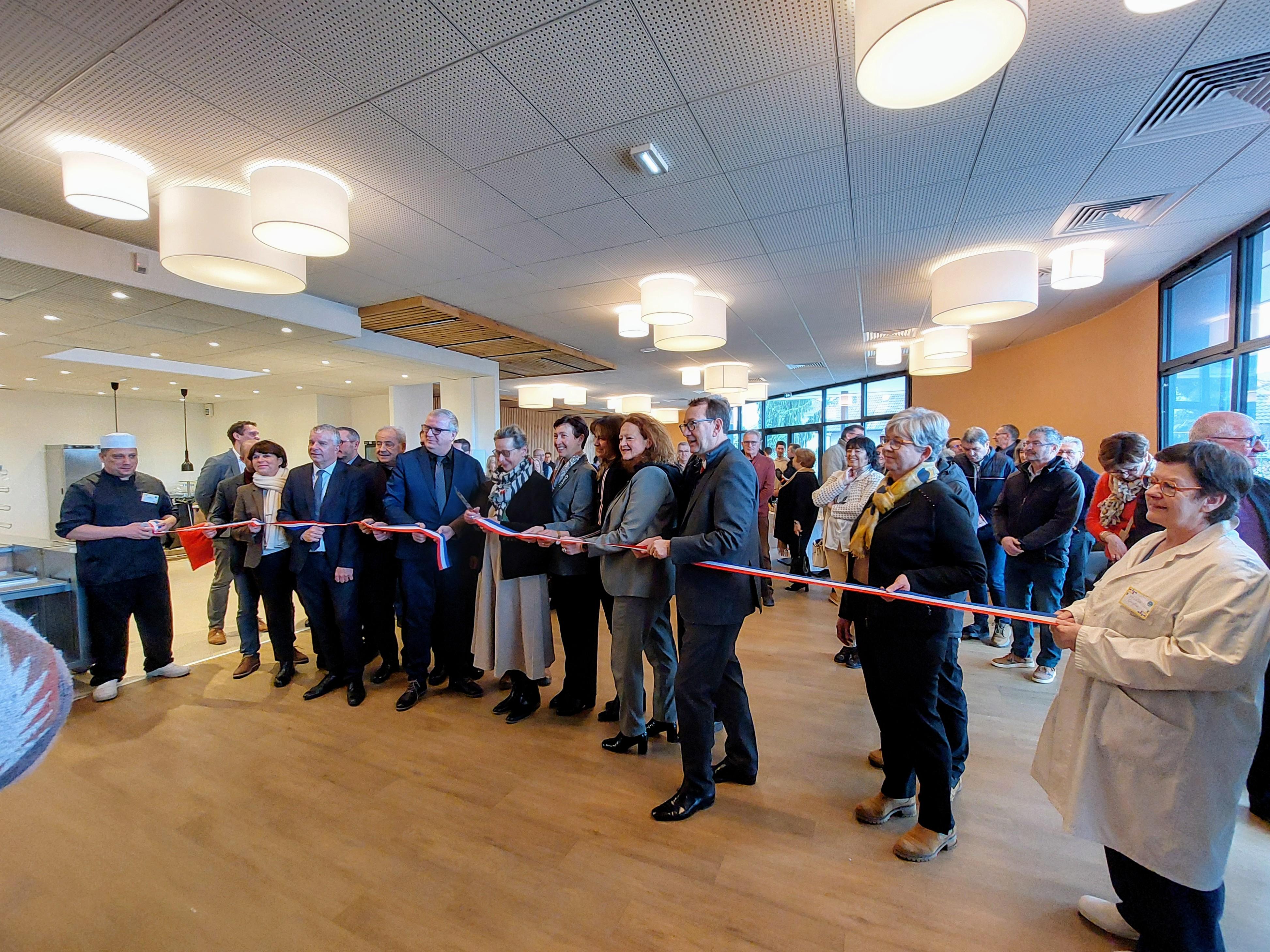 Inauguration de l'ESAT du Champ Dunand