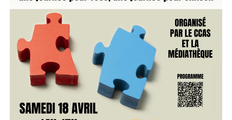 18 avril journée de l'autisme - médiathèque Evian