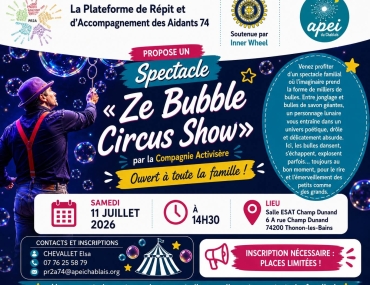 Après midi cirque proposé par la PR2A