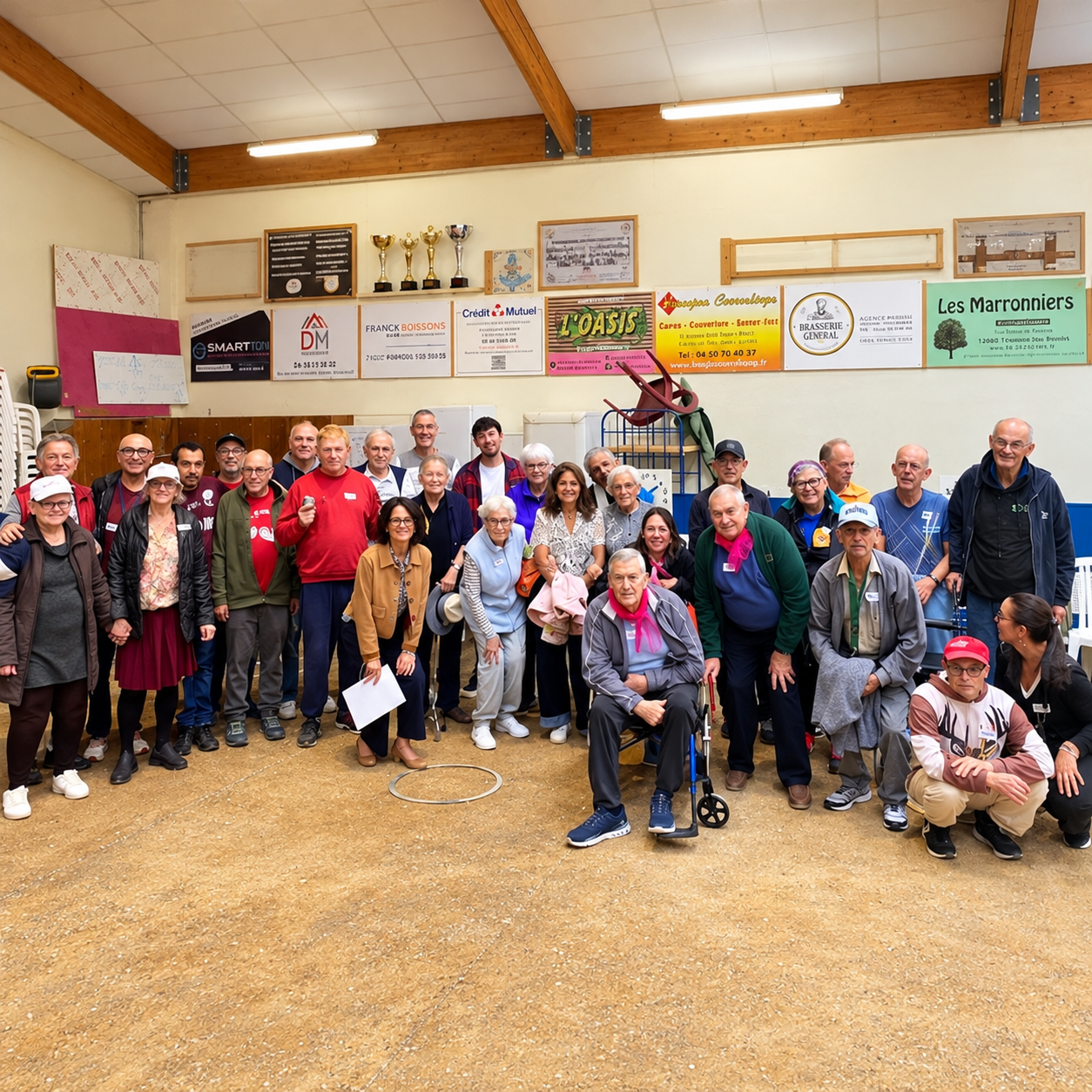 Tournoi de pétanque inter établissements